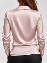 Women's Plus Size Satin Cowl-Neck Blouse - product photo 50