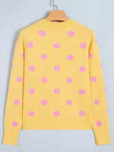 Women's Polka Dot Button-Front Knit Cardigan - product photo 3