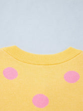 Women's Polka Dot Button-Front Knit Cardigan - product photo 7