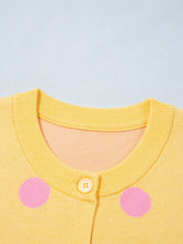 Women's Polka Dot Button-Front Knit Cardigan - product photo 8