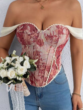 Women's Printed Lace-Up Back Camisole Top - product photo 35