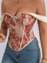 Women's Printed Lace-Up Back Camisole Top - product photo 37