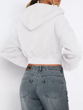 Women's Relaxed Cropped Zip-Up Hoodie - product photo 23
