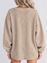 Women's Relaxed Drop-Shoulder Crewneck Sweatshirt - product photo 3