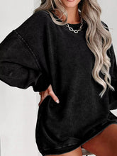 Women's Relaxed Drop-Shoulder Crewneck Sweatshirt - product photo 7