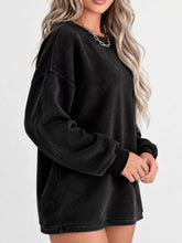 Women's Relaxed Drop-Shoulder Crewneck Sweatshirt - product photo 8