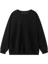 Women's Relaxed Drop-Shoulder Crewneck Sweatshirt - product photo 10