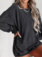 Women's Relaxed Drop-Shoulder Crewneck Sweatshirt - product photo 12