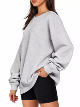 Women's Relaxed Drop Shoulder Sweatshirt – Plus Size - product image 6