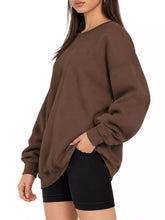 Women's Relaxed Drop Shoulder Sweatshirt – Plus Size - product image 16