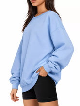 Women's Relaxed Drop Shoulder Sweatshirt – Plus Size - product image 24
