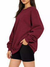 Women's Relaxed Drop Shoulder Sweatshirt – Plus Size - product image 33