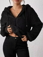 Women's Relaxed Fleece Zip-Up Hooded Jacket - product photo 2