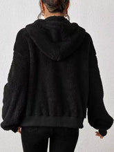 Women's Relaxed Fleece Zip-Up Hooded Jacket - product photo 5