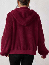 Women's Relaxed Fleece Zip-Up Hooded Jacket - product photo 11