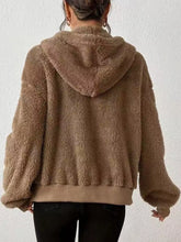 Women's Relaxed Fleece Zip-Up Hooded Jacket - product photo 16