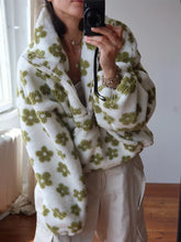 Women's Relaxed Quarter-Zip Sherpa Sweatshirt - product photo 11