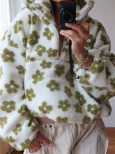 Women's Relaxed Quarter-Zip Sherpa Sweatshirt - product photo 13