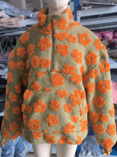 Women's Relaxed Quarter-Zip Sherpa Sweatshirt - product photo 17