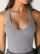 Women's Ribbed Scoop-Neck Stretch Tank Top - product photo 10