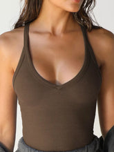 Women's Ribbed Scoop-Neck Stretch Tank Top - product photo 17