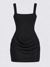 Women's Ruched Corset-Style Bodycon Mini Dress - product photo 5
