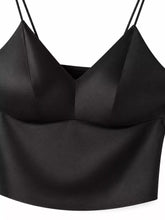 Women's Satin V-Neck Padded Camisole Top - product image 3