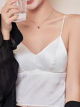 Women's Satin V-Neck Padded Camisole Top - product image 5