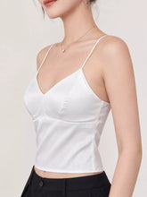 Women's Satin V-Neck Padded Camisole Top - product image 9