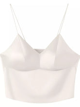 Women's Satin V-Neck Padded Camisole Top - product image 10