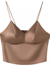 Women's Satin V-Neck Padded Camisole Top - product image 12