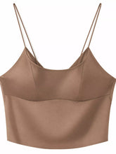 Women's Satin V-Neck Padded Camisole Top - product image 14