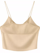Women's Satin V-Neck Padded Camisole Top - product image 17