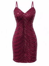 Women's sequin mini party dress