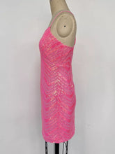 Women's sequin cami bodycon mini dress