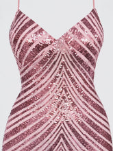 Women's bodycon sequin cami dress