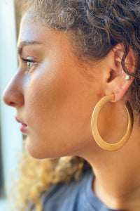 Gold Hoop Earrings