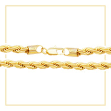 14k gold filled rope chain necklace - Sun Imperial (photo 3)