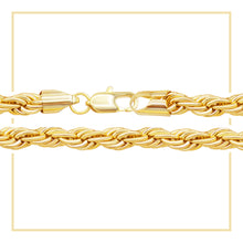 14k gold filled rope chain necklace - Sun Imperial (photo 8)