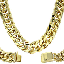 18k gold plated Miami Cuban link chain - Sun Imperial (photo 10)