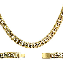 18k gold plated Miami Cuban link chain - Sun Imperial (photo 7)
