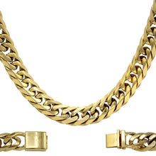 18k gold plated Miami Cuban link chain - Sun Imperial (photo 8)