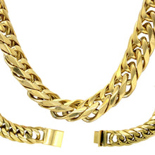 18k gold plated Miami Cuban link chain - Sun Imperial (photo 9)
