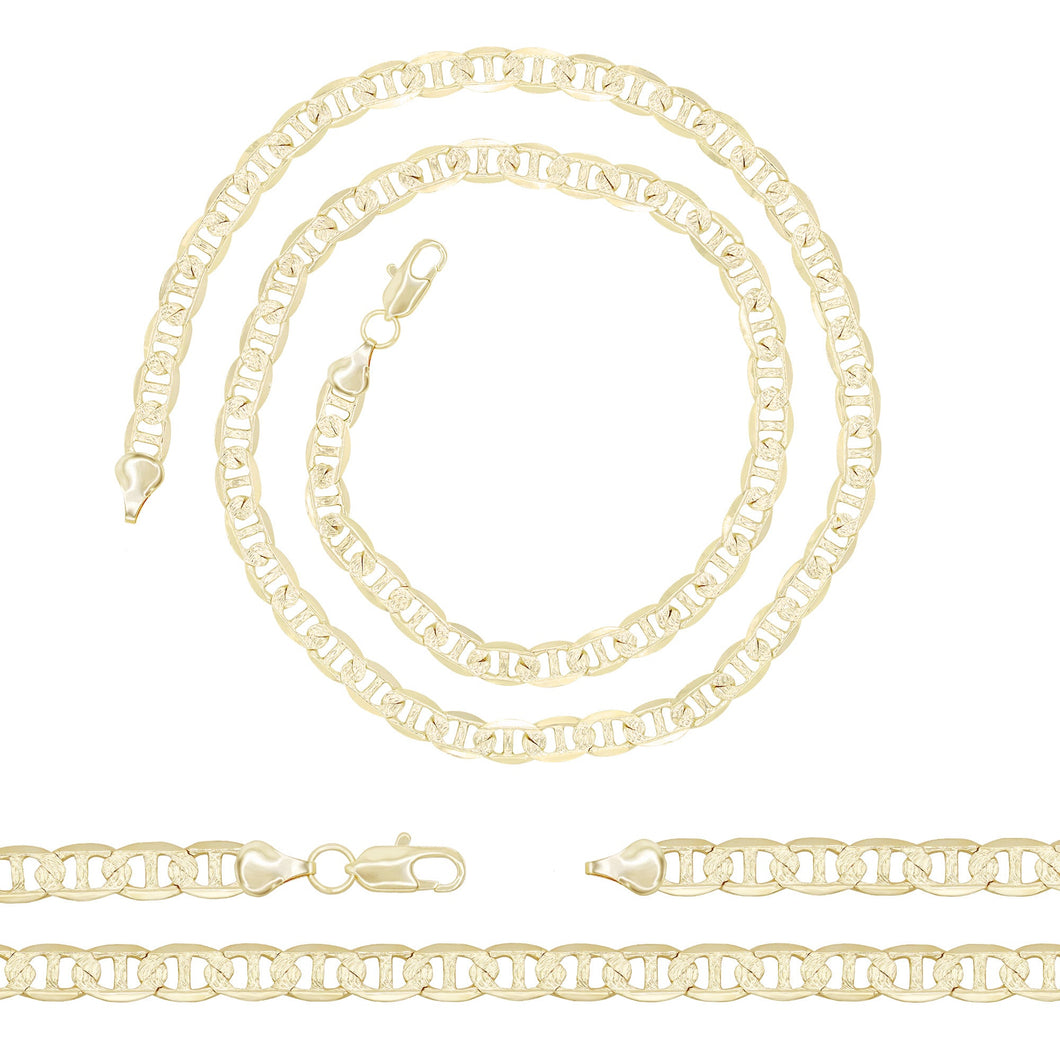 Mariner Diamond-Cut Chain 14K Gold Filled Necklace 24