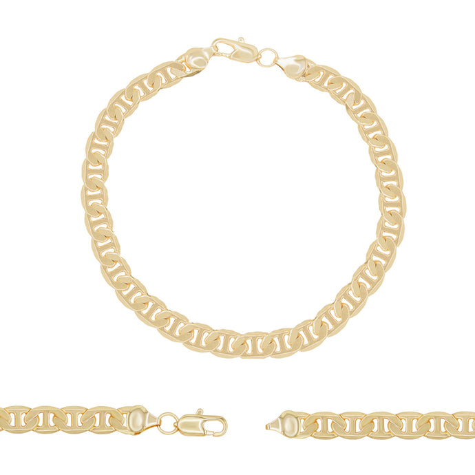 Mariner Chain 14K Gold Filled Bracelet 8.5