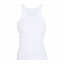 Ribbed Cropped Camisole with Thin Straps - Sun Imperial (photo 9)