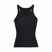 Ribbed Cropped Camisole with Thin Straps - Sun Imperial (photo 7)