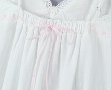 Lace Embroidered Sling Mini Dress with Bow Back - Sun Imperial (photo 6)
