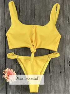 Bandage/red/brazilian/bikini Push up Two Piece Swimsuit Tankini for Women