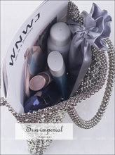 Beaded Glitter Top-Handle Tote Bag - Sun Imperial (photo 3)